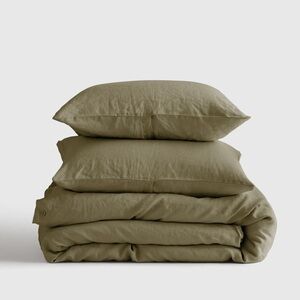 Nwt! Quince European Linen Duvet Cover Set | King / Cal King